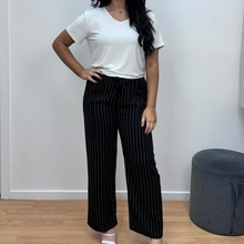 Load image into Gallery viewer, Wide Leg Stripe Pant
