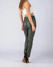 Load image into Gallery viewer, Coated Jeans - Khaki
